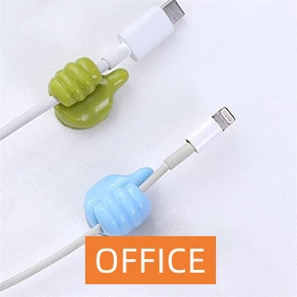 16 stk Multifunktionel Thumb Wall Silikone Thumb Wall Adhesive til opbevaring af datakabler/øretelefoner
