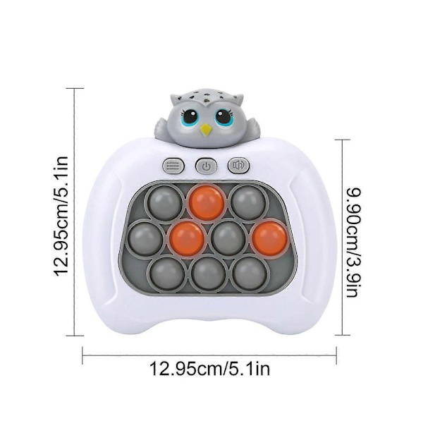 Pop It Fidget Legetøj, Quick Push Spil Pop Fidget It, Quick Push Pop Boble Spillemaskine, Pop It Controller Spil, Boble Sensorisk Klemmelegetøj