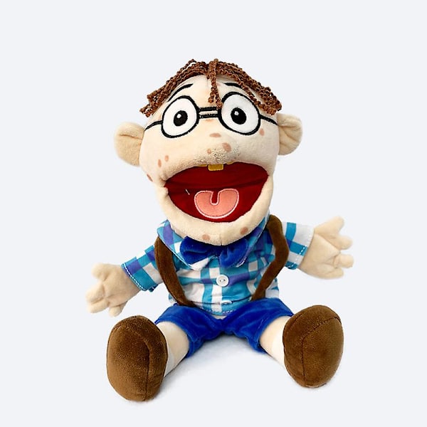 Jeffy hånddukke tegneserie blød plyslegetøj, cosplay dukke dukke spil til børns gave Cody 40cm