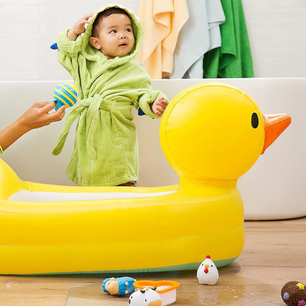 Ilmatäytteinen baby kylpyamme lämpövaroittimella 90*50*25cm