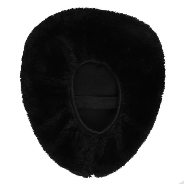 Satulanpäällinen, pehmeä, musta