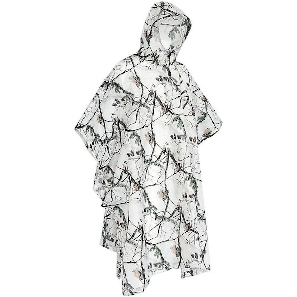 3-i-1 Vattentät Camo Snöhuvad Regnkläder + Snö Camo Leggings Gaiters För Skidåkning