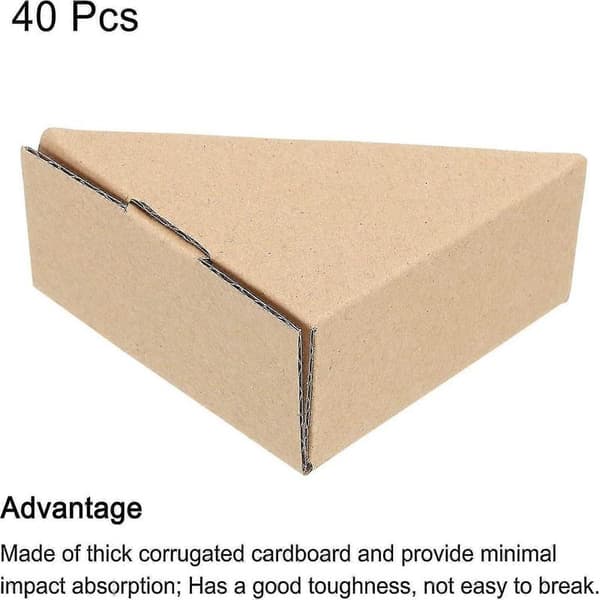 Justerbara hörnskydd i kartong (40-pack)