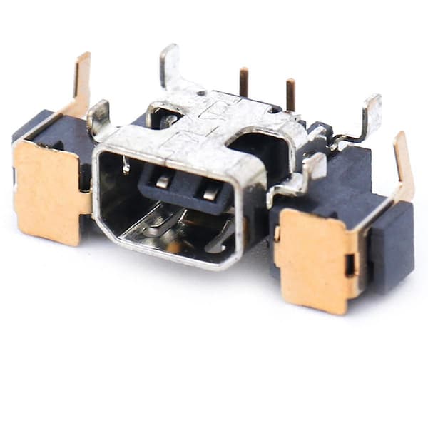 2 stk. erstatning for 3ds/3ds Xl 3ds Ll Jack Socket Dock Connector Lader Ladeport