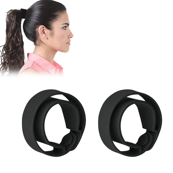 Hårscrunchie, Volym Hårscrunchie, Starkt Grepp Och Bekväm Att Bära, Hårscrunchie Hållare, Skyddar Håret, För Hästsvans 2 Pcs