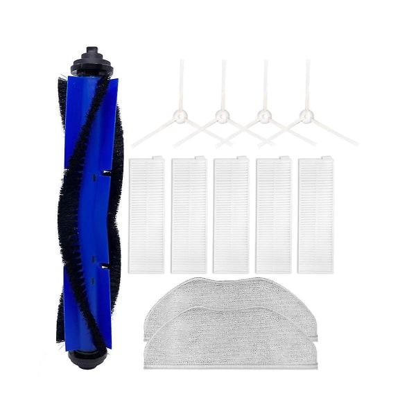 Sidebørste Hepa Filter For Rowent X-plorer Serie 95 Rg7975wh Rg7987 Robotstøvsuger Tilbehør Blue