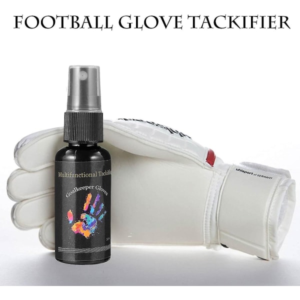 Keeperhanske Spray - 30ml Antiskli Grepsforsterker For Fotballhansker, Hanskelim Keepergrep For Keeperhansker I Våte Forhold