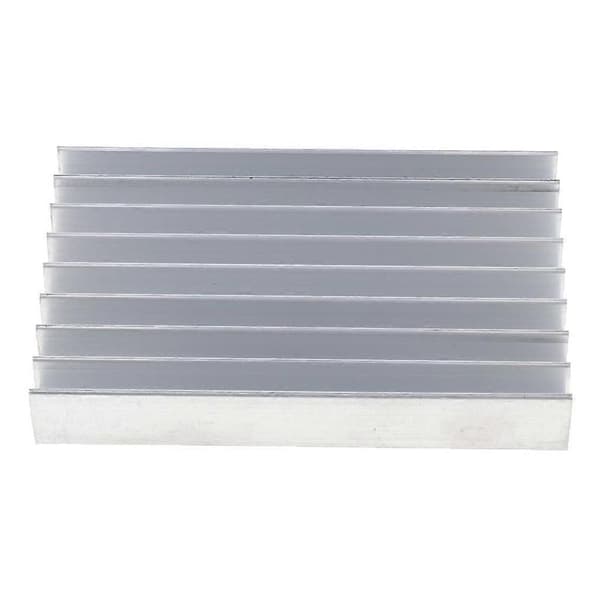 IC Køleblæser Køleplade Tilbehørssæt Køler Finne til LED-lys 100x65.5x15mm