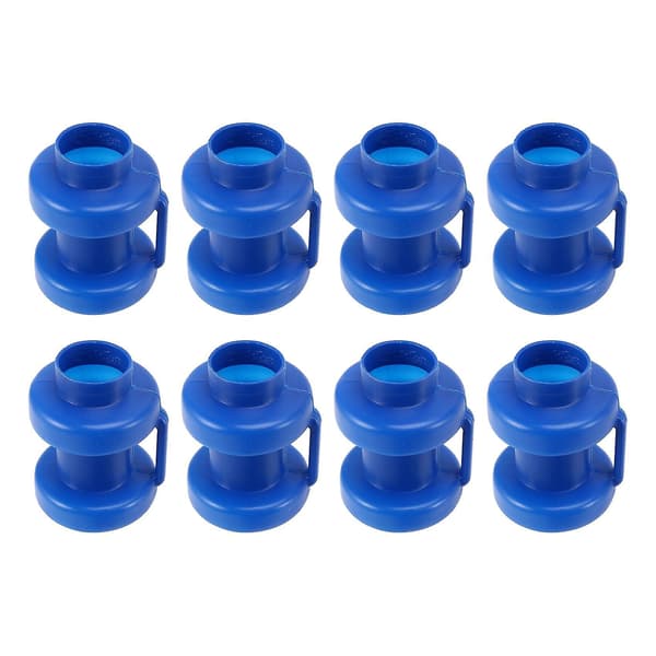 8 stk Trampolinkapsling stanghette Plast Trampolin stanghetter erstatning Mini trampoline benhette