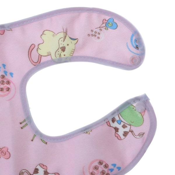 Baby Bib Vanntett tegneserie Søt Spenne Bandana Burp Spytt Håndkle Gutter Jenter Avgift