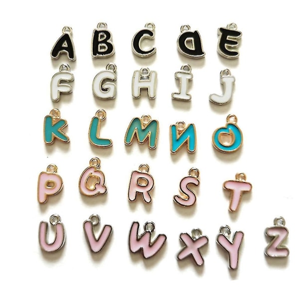 Brev anheng for personlig smykker å lage brevsett gjør-det-selv-håndverk anheng