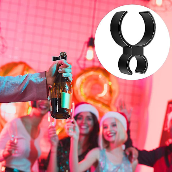 48 Styk Champagneflaskeclips Champagneflaske Enkelt Holder Sikkerhedsklips Til Lys