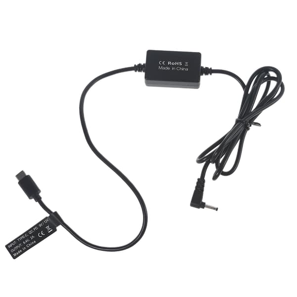 Ack-e10 + Dr-e10 Lp-e10 Dummy Batteri Usb Typ-c Power Bank Kabel För Canon