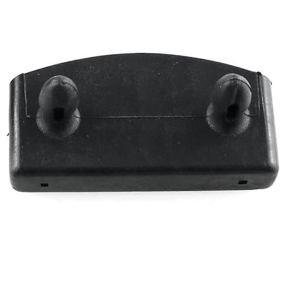 40 stk. 57x9 mm sengebundsholdere i plast, plastforbindere til møbler til fastholdelse Black