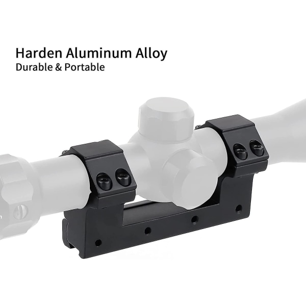 Aluminium Tactical High Profile 25,4 mm scope ringe 11 mm væver/picatinny svalehaleskinne monteret ringe scope