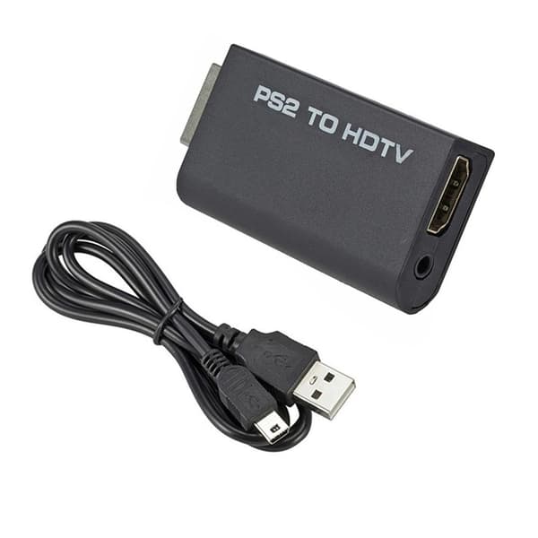 HDMI-adapter kompatibel med PS2 til HDTV