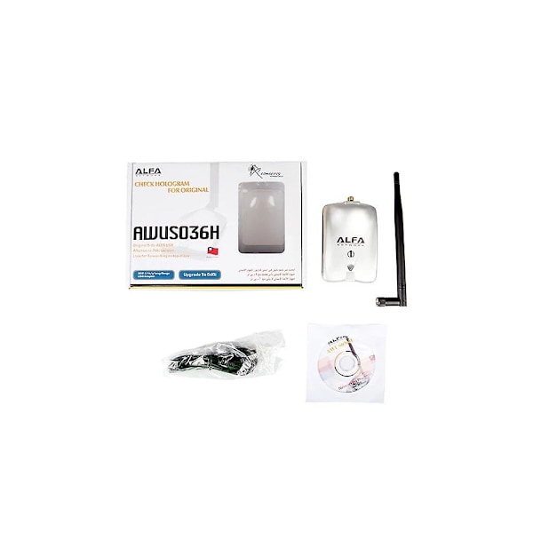 awus036h luxe alfa trådløs usb nettverksadapter / wifi nettverkskort