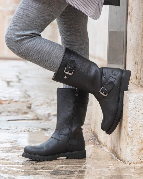 Panama Jack Fergie Igloo B1 boots napa grass negro black 38