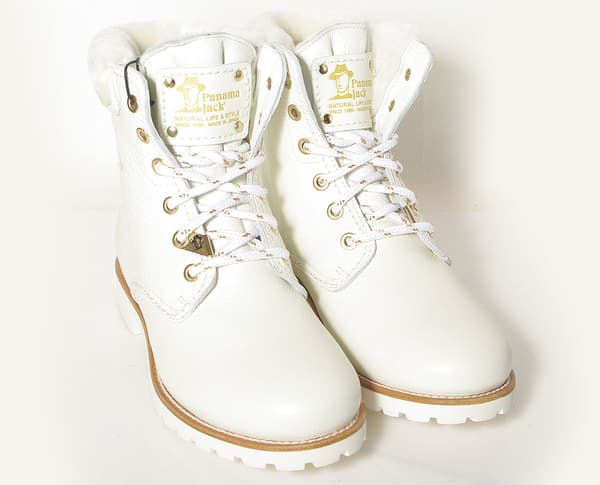 Panama Jack Panama 03 Igloo Trav B29 womens ankle boots napa blanco white 40