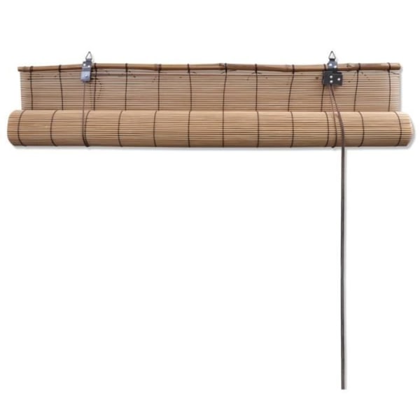Bambu rullgardin 150 x 160 cm Brun - SALALIS - SH125578 b903 | Fyndiq