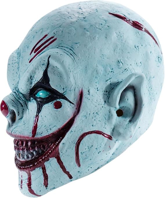 Skräckclownmask Skrämmande Mördar Halloween Cosplay Mask