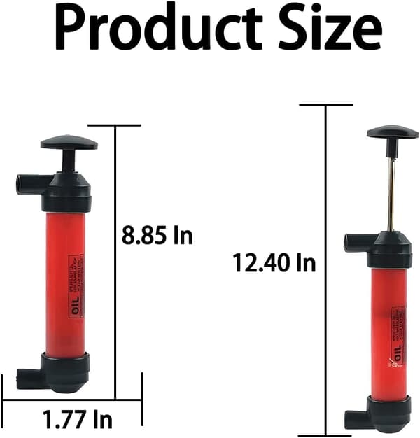 200cc Manuell Sifonpumpkit – Multifunktionell Vätskeutsug för Bilolja, Gas, Vatten, Vätske- och Luftöverföring