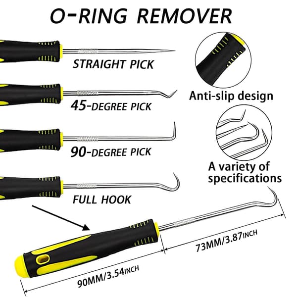 32 storlekar 1540 st O-ringssortiment kit metrisk nitrilgummi O-ring set