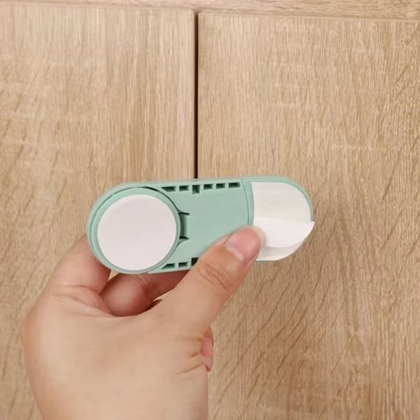 10 st Barnsäkerhetsskåpslås, låd- och kylskåpsskydd, enkel självhäftande installation