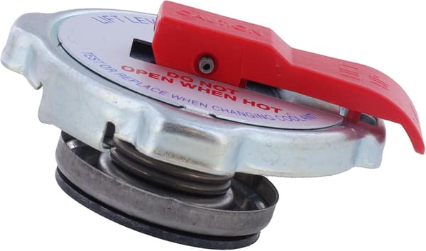 18 PSI kylarlock, svart, storlek A, för öppet eller slutet system
