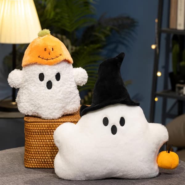 12\" Halloween Spöke Plysch, Pumpahatt Gosedjur