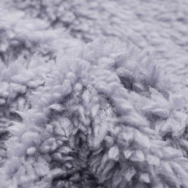Naisten Oversize-huppari talvi fleece huppari plyysi paksu takki lämmin ulkovaatteet Light Gray M