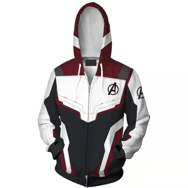 Avengers 4 mænd hættetrøje Toppar Cosplay kostume - Jacket A 4XL