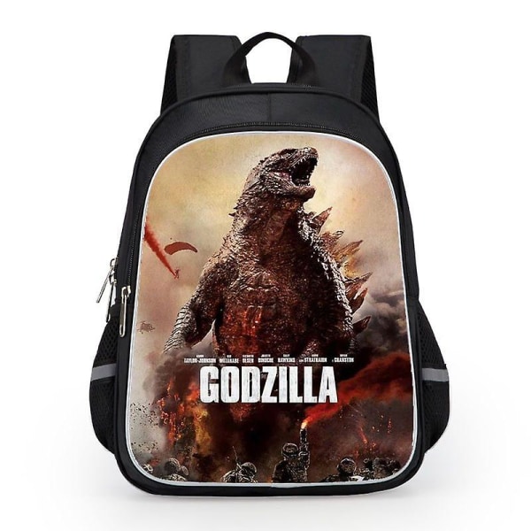 Godzilla Print Koulu Reppu Lapsille Vedenpitävä Reppu #1 Y 15 L