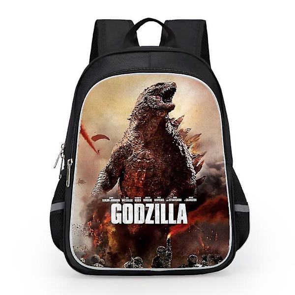 Godzilla Print Skole Taske Børn Vandtæt Rygsæk #1 Y 15 L