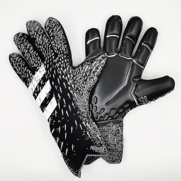 Målmandshandsker Premium Quality Fodbold Målmandshandsker Fingerbeskyttelse W Black 8