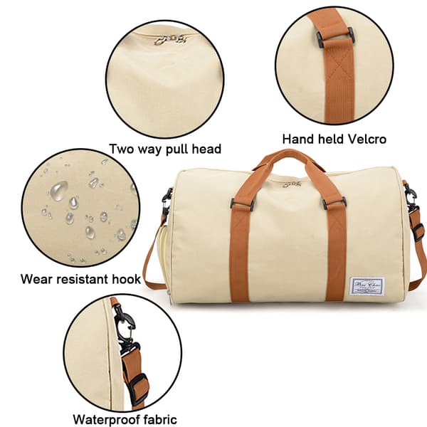 Urheilukassi kengille ja märälle taskulla, Travel Duffel H Khaki