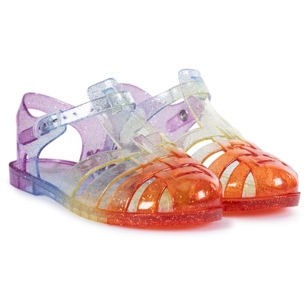 Trespass Childrens/Kids Jelly Sandals W Rainbow 12 UK Child