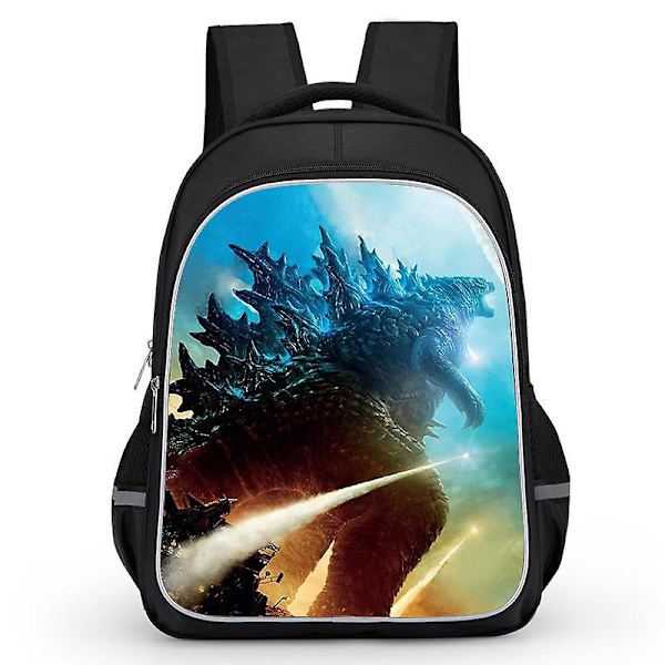 Godzilla Print Skole Taske Børn Vandtæt Rygsæk #1 Y 9 M