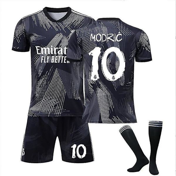 22-23 Real Madrid jalkapallopaita T-paita Shorts Jalkapallopaita MODRIC 10 XS