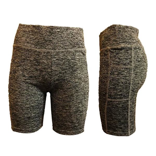Mustat Elatika-treenitightsit - taskut molemmilla puolilla  S - black s