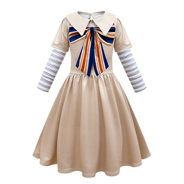 M3gan Cosplay -asu Mekko Lapset Tytöt Ai Doll Machine Megan W 130cm