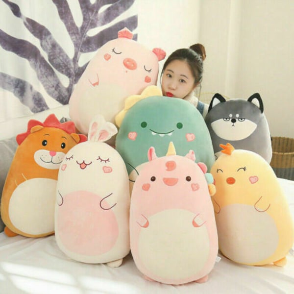 45/60 cm Squishmallow fyllda plyschdockor Kudde presentleksak cat 60cm