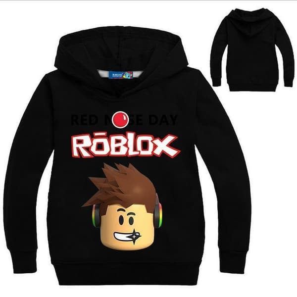 Roblox' Barn Unisex huvtröja H Svart 128