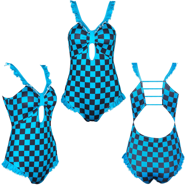Demon Slayer: Blade Wimsuit Cosplay-asu Green S