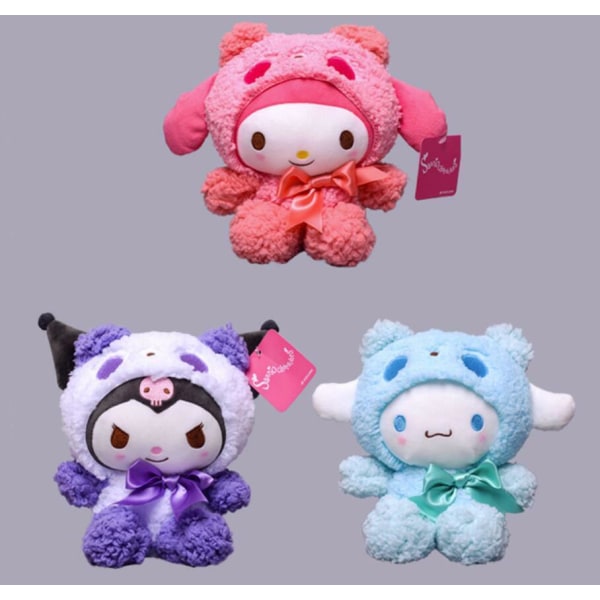 1. Cinnamoroll vinter mjuk cosplay fuzzy plysj dukke cartoo W