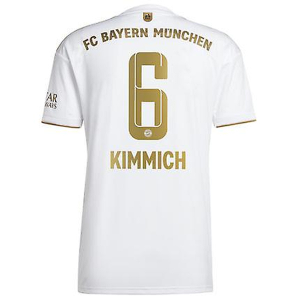 22-23 Kimmich No.6 Fc Bayern München Jalkapallopaita T-paita Picture Color M