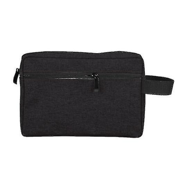 Resor Herr Toalettväska Kvinnor Kosmetisk Necessaire Case Vattentät Dam Sminkväska Beauty Wash Pouch Handväska-e W Style 1-Black