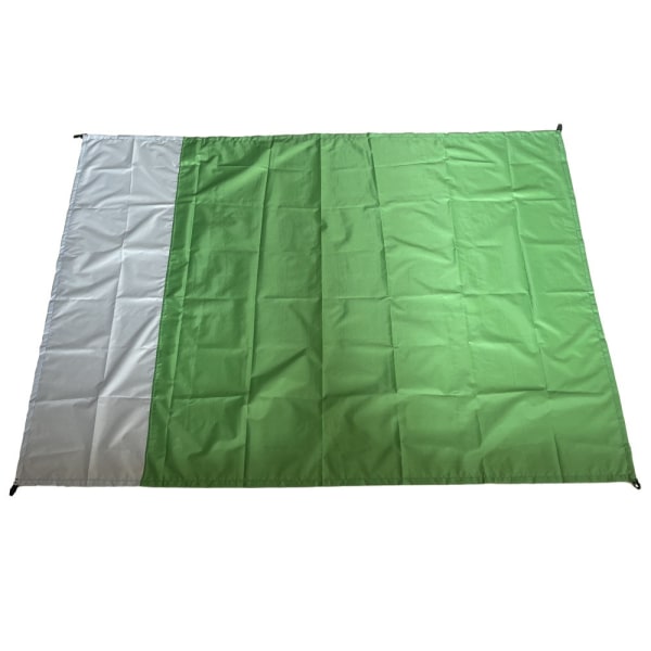 200x140cm Utomhus strandmatta Campingmatta Strandtillbehör H Green