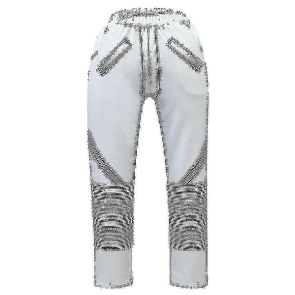 2023-dj Marshmello Barn Vit 3d-tryckt tröja Set Halloween Karneval Fest Kostym R_a 130cm