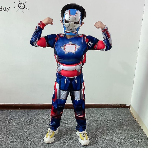Iron Man Vaatteet Lasten Lihaspuvut Cosplay Prom Party Marvel Costumes